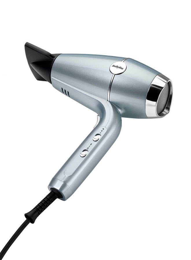 BaByliss DC Hair Dryer 2100w | Advanced Plasma Ionic Technology & Lightweight For Easy Handling| Super HtDC Motor With 2.5m Swivel Ball Cord |Salon-quality Results At Home| D773DSDE Blue - Image 3