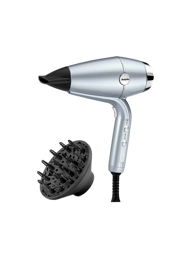 BaByliss DC Hair Dryer 2100w | Advanced Plasma Ionic Technology & Lightweight For Easy Handling| Super HtDC Motor With 2.5m Swivel Ball Cord |Salon-quality Results At Home| D773DSDE Blue - Image 1