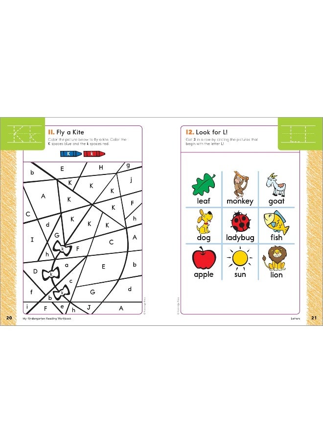 My Kindergarten Reading Workbook: 101 Games and Activities to Support Phonics and Si  - Image 3