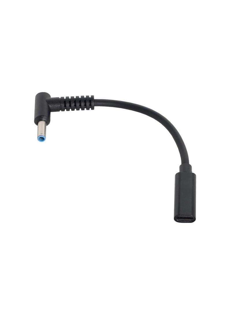 JSER Type C USB-C Female Input to DC 4.53.0mm Power PD Charge Cable fit for Laptop 18-20V