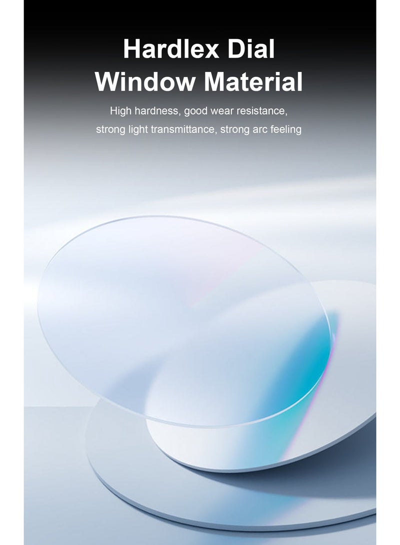 جوهوس ساعة رجالية، ساعة يد فاخرة من الفولاذ المقاوم للصدأ، مربعة الشكل، مقاومة للماء، تعمل بالكوارتز - 40 مم - Image 5