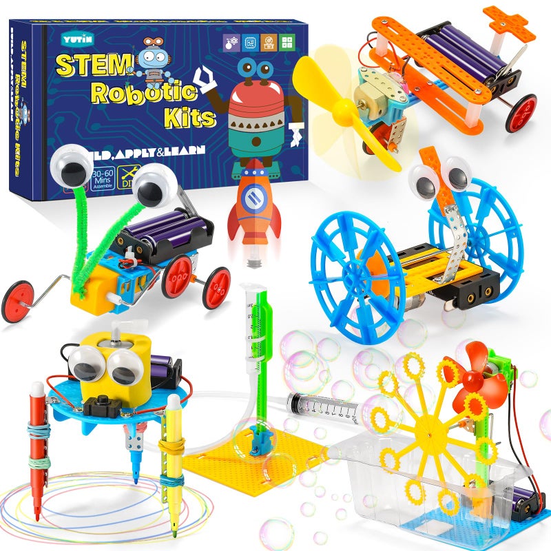 Yutin Robotics for Kids Ages 812 Boy Crafts Kids STEM Science Robot Building Kits 810 1012 STEM Toys for Boys Gifts Age 8 10 12 13 14 Year Old - Image 2