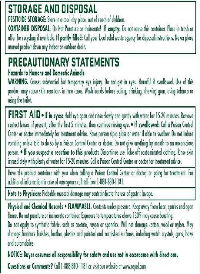 repel - Repel Insect Repellent Sportsmen Max Formula 40% DEET 6.5 Ounces, Aerosol, 6 Pack - Image 1