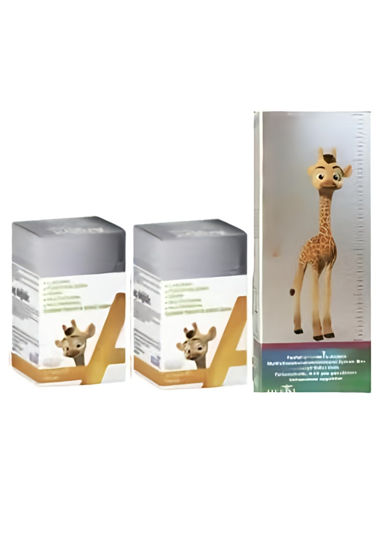 كورس 3 عبوات 2 حبوب للبالغين و 1 شراب للأطفال