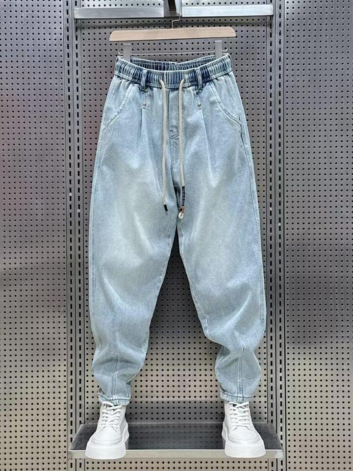 Unisex Casual Daily Denim Jeans - Image 1
