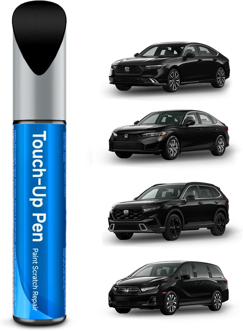 RSACET NH-731P Crystal Black Pearl Touch Up Paint Compatible with Honda Exact Match Touch Up Paint Car Scratch Repair - Image 1
