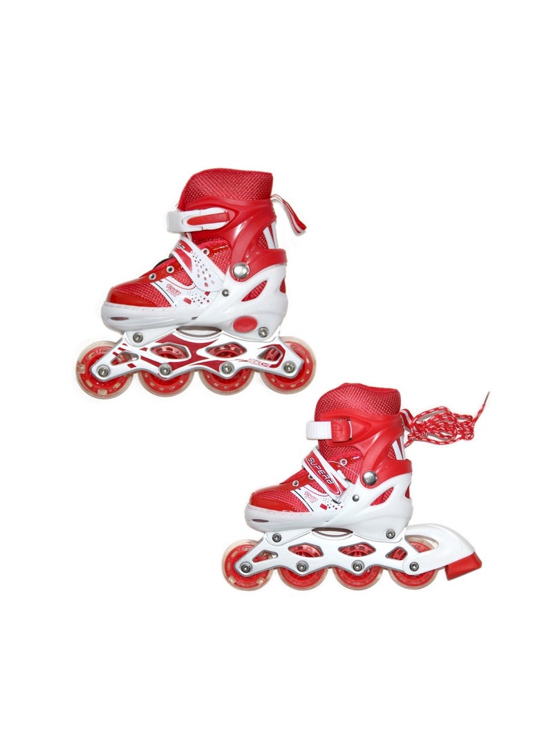 Loquat 4-Wheel Patinag Roller, Skates Shoes, LED Fully Flash L - Image 2