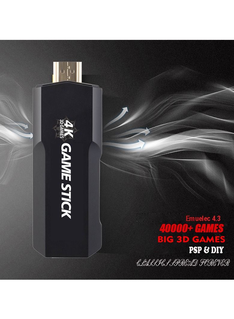 Portable Video Game Console GD10 Plus, Wireless Controllers, 4K HD TV Retro Game Console, 50 Emulators, 40000+ Games For PS1/N64/DC - Image 4