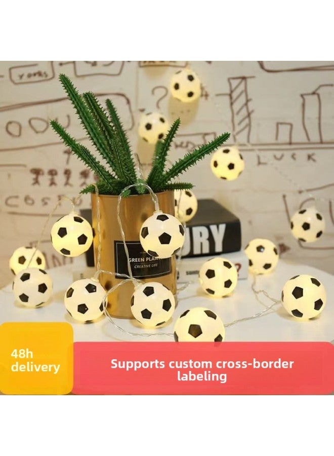 2026 World Cup Theme Scene Decoration Atmosphere Setup –Light color:American football Power:6 4m lamp plug-in model [always on] - Image 3