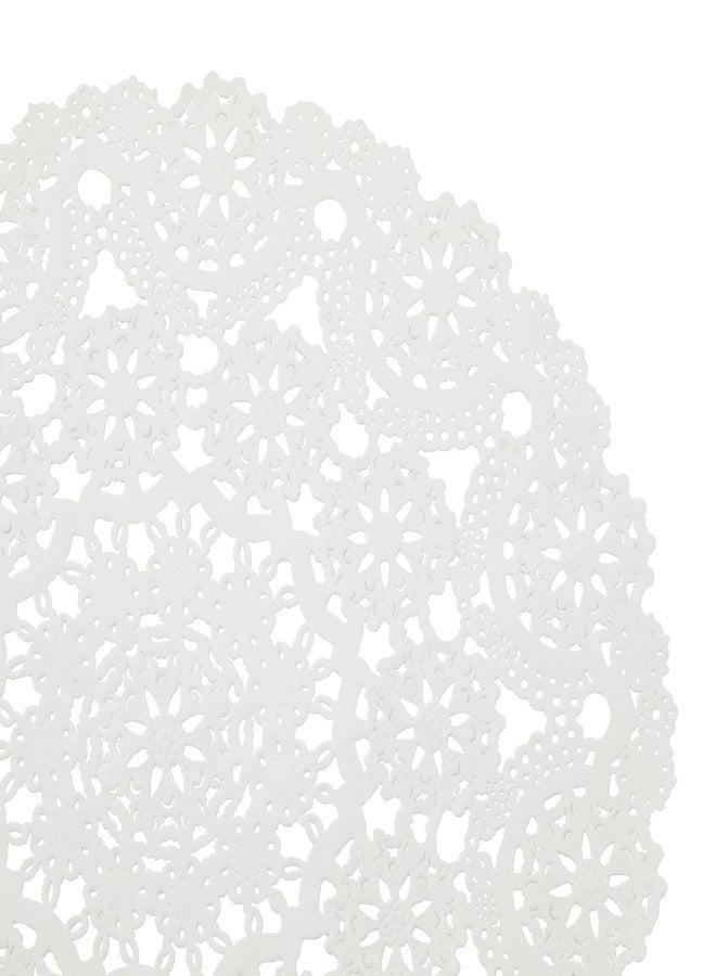 Juvale Paper Doilies for Tea Party Decorations - 12-Inch Round, White, 200-Pack - Disposable Paper Placemats & Round Placemats - Lace Doilies for Tables & Dessert Table Decor - Image 4