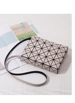 Mini Argyle Pattern Box Bag