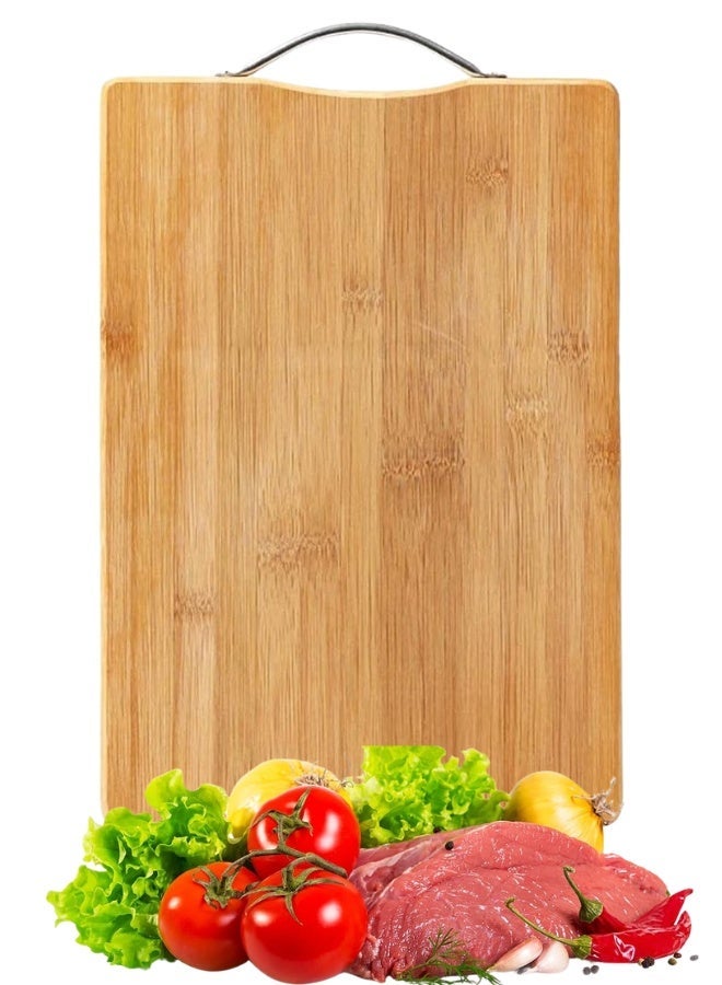 Eco-Friendly Bamboo Vegetable Cutting Board – Recyclable & Biodegradable, Durable 34x24cm - Image 1