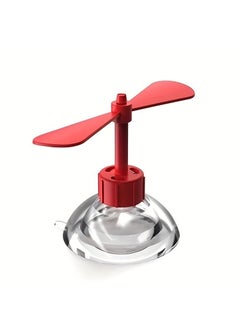 Generic 3 pc Cute Rotating Bamboo Dragonfly Suction Cup Helmet Decoration, Mountain Bike Electric Bike Motorcycle, Helmet Decoration Accessories  - Image 2