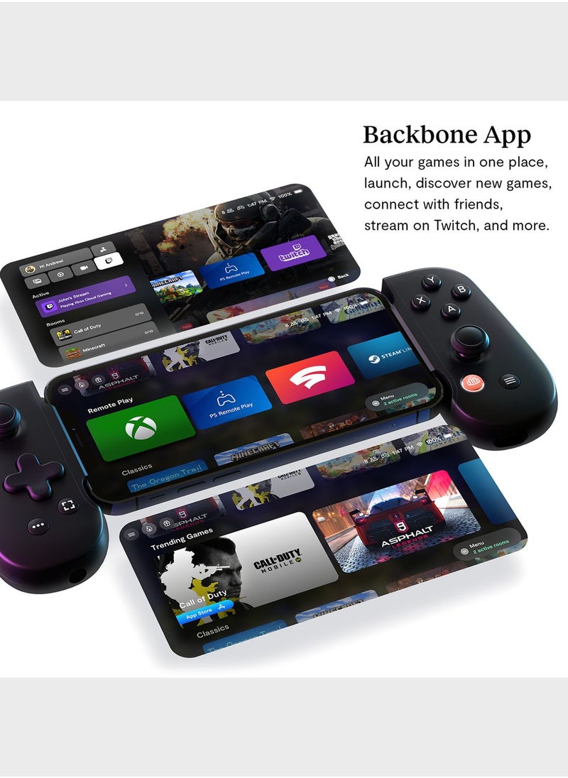 Backbone - Backbone One Mobile Gaming Controller for iPhone - Image 1