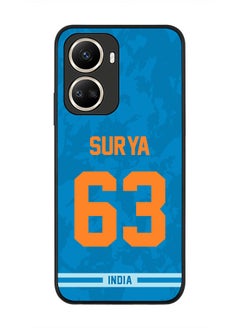 Rugged Black Edge Case for Huawei nova 10 SE, Slim fit Soft Case Flexible Rubber Edges Thin Cover - Player Name - Suryakumar Yadav, Jersey Number- 63