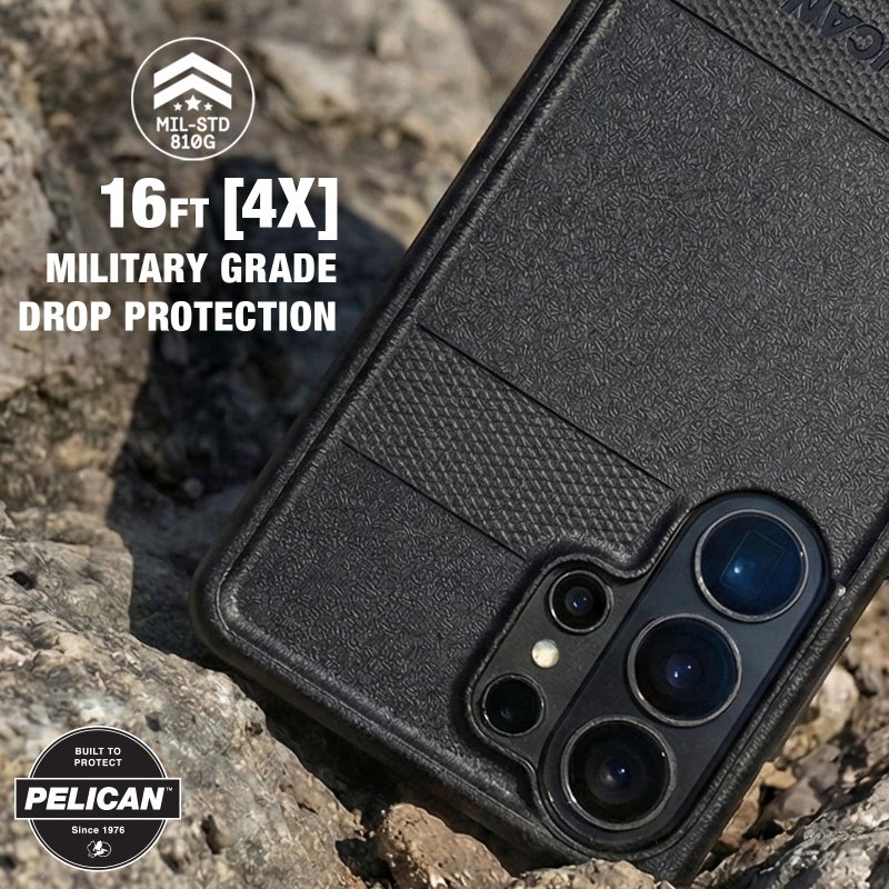 Pelican Protector Samsung Galaxy S26 Ultra Case [Magnetic and Wireless Charging] Rugged Phone Cover with 16ft Military-Grade Drop Protection - Heavy Duty Case for Samsung Galaxy S26 Ultra 6.9" - Black - Image 4