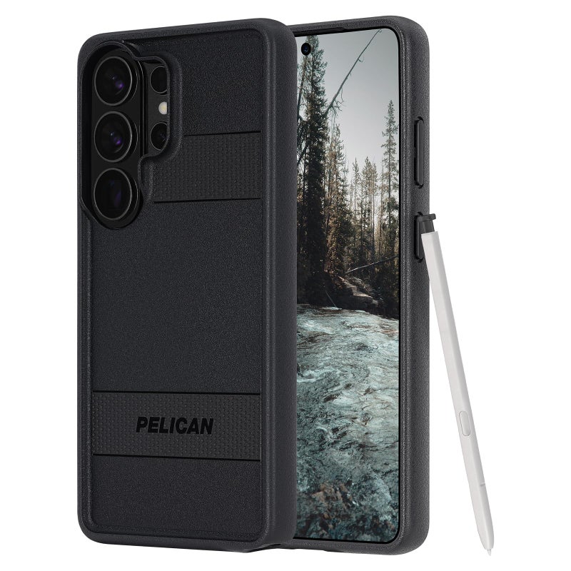 Pelican Protector Samsung Galaxy S26 Ultra Case [Magnetic and Wireless Charging] Rugged Phone Cover with 16ft Military-Grade Drop Protection - Heavy Duty Case for Samsung Galaxy S26 Ultra 6.9" - Black - Image 1