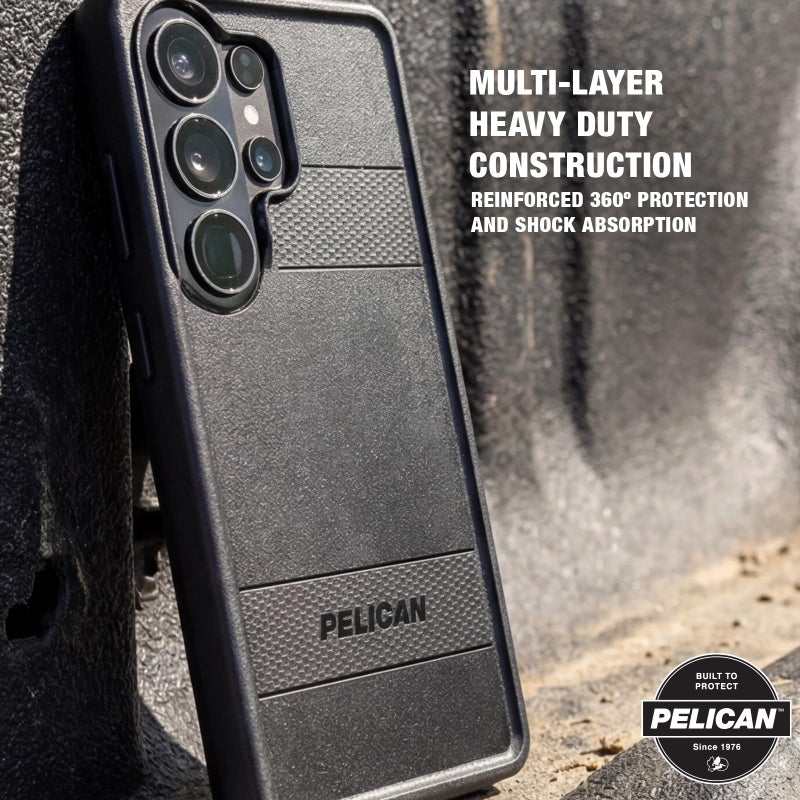 Pelican Protector Samsung Galaxy S26 Ultra Case [Magnetic and Wireless Charging] Rugged Phone Cover with 16ft Military-Grade Drop Protection - Heavy Duty Case for Samsung Galaxy S26 Ultra 6.9" - Black - Image 5