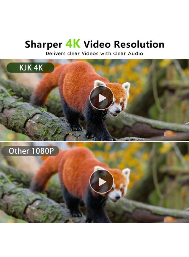 2.7 كيلو 32 ميجابكسل كاميرا تريل منخفضة التوهج مع شاشة 2 بوصة، مستشعر الحركة، IP67، مراقبة الحياة البرية في الهواء الطلق - Image 5