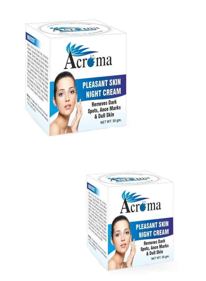 ACROMA NIGHT CREAM (30 + 30 GM) # Recommended by All India Beautician Collaborative Practice (AIBCP) - Pack of 2 - Image 1