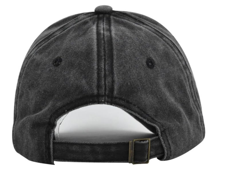 Handcuffs Unisex Caps with Adjustable Strap Free Size Cotton Sports Sun Hat | Baseball Cap | Headwear | Caps & Hats (Black) - Image 2
