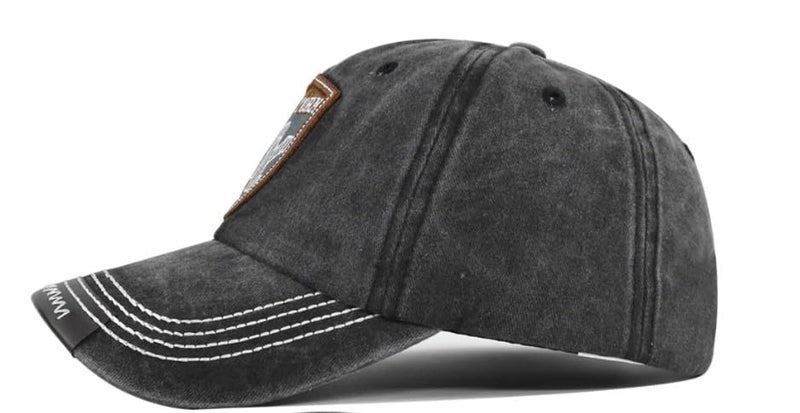 Handcuffs Unisex Caps with Adjustable Strap Free Size Cotton Sports Sun Hat | Baseball Cap | Headwear | Caps & Hats (Black) - Image 3