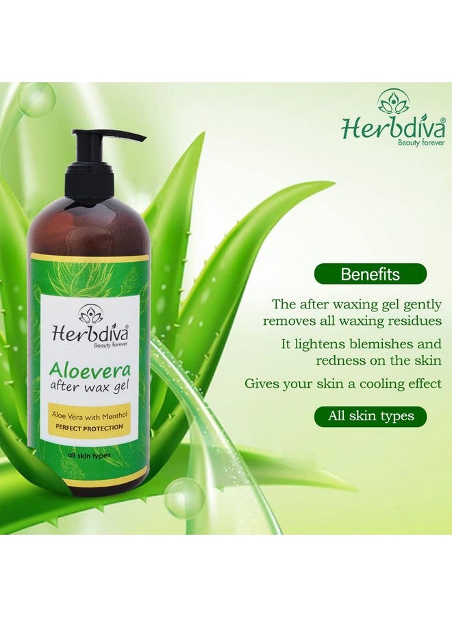 هيربيفا جل الصبار بعد إزالة الشعر بالشمع 500 مل - Image 4