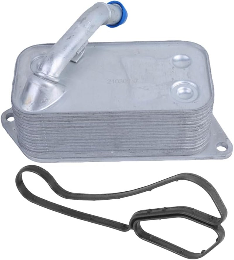 BMW Engine Oil Cooler 11427525333 Compatible with N20 N52 N54 N55 E90 E92 F10 F30 Models - Image 1