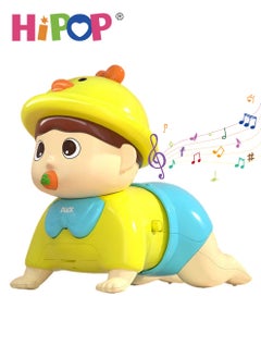 Baby Toys Musical Crawling Baby Toys, Electric Crawling Infant Toys, Early Learning Educational Toy , Infant Tummy Time Toys for 18 Months