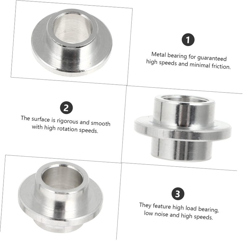 Roller Skate Bearings 10pcs with Spacers Durable Inline Skateboard Wheel Accessories - Image 5