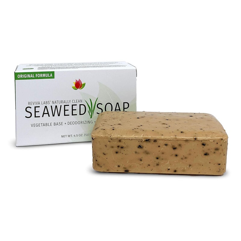 Reviva Labs Reviva Original Formula Seaweed Soap 45 OZ 1275 G Naturally Clean and Deodorize Your Skin With This Freshly Scented Soap