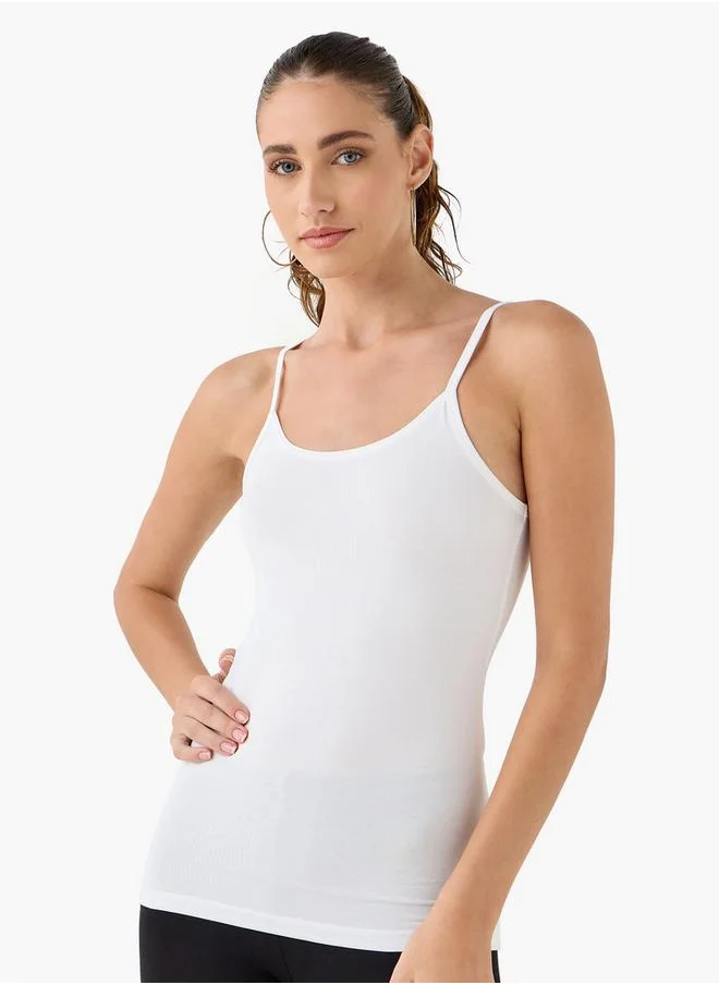 سبلاش فيڤ Set of 3 - Strappy Vest with Scoop Neck