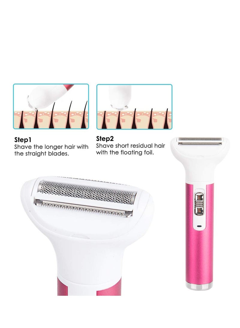 KASTWAVE Electric Razor for Women Removal for Body Nose Hair Trimmer Face Shavers Eyebrow Legs Armpit Bikini Area - Image 5