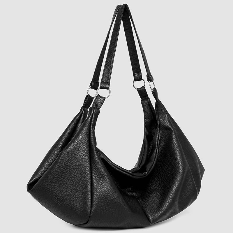Fashionable Large Capacity PU Shoulder Bag for Women - Image 3