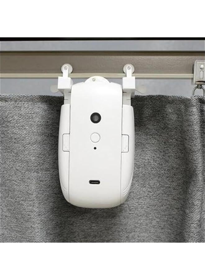 Automatic Curtain Opener, Quiet Type C Charging Smart Motor with Remote Control for Roman Rod, T Rail, U Rail - Image 2