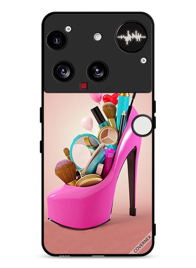 Covernex Nothing Phone (3) Protective Case Cover Shoe With Makeup Items - Image 1