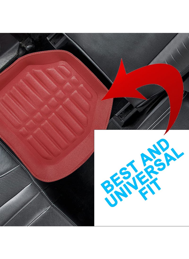 Generic Durable 5 Pcs 3D Car Mat Set Easy Clean Superior Grip Car Floor Mat  - Image 2