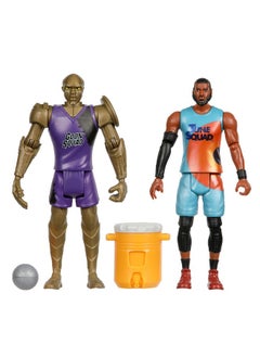 Space Jam Moose Toys Space Jam: A New Legacy 2 Pack On Court Rivals Lebron & Chronos Multicolor (14579)  - Image 1