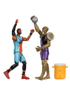 Space Jam Moose Toys Space Jam: A New Legacy 2 Pack On Court Rivals Lebron & Chronos Multicolor (14579)  - Image 5