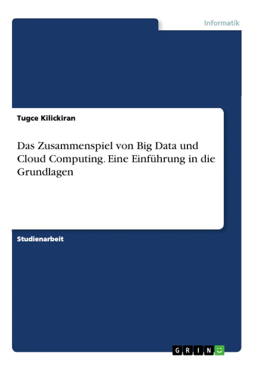 Das Zusammenspiel von Big Data und Cloud Computing. Eine Einführung in die Grundlagen 