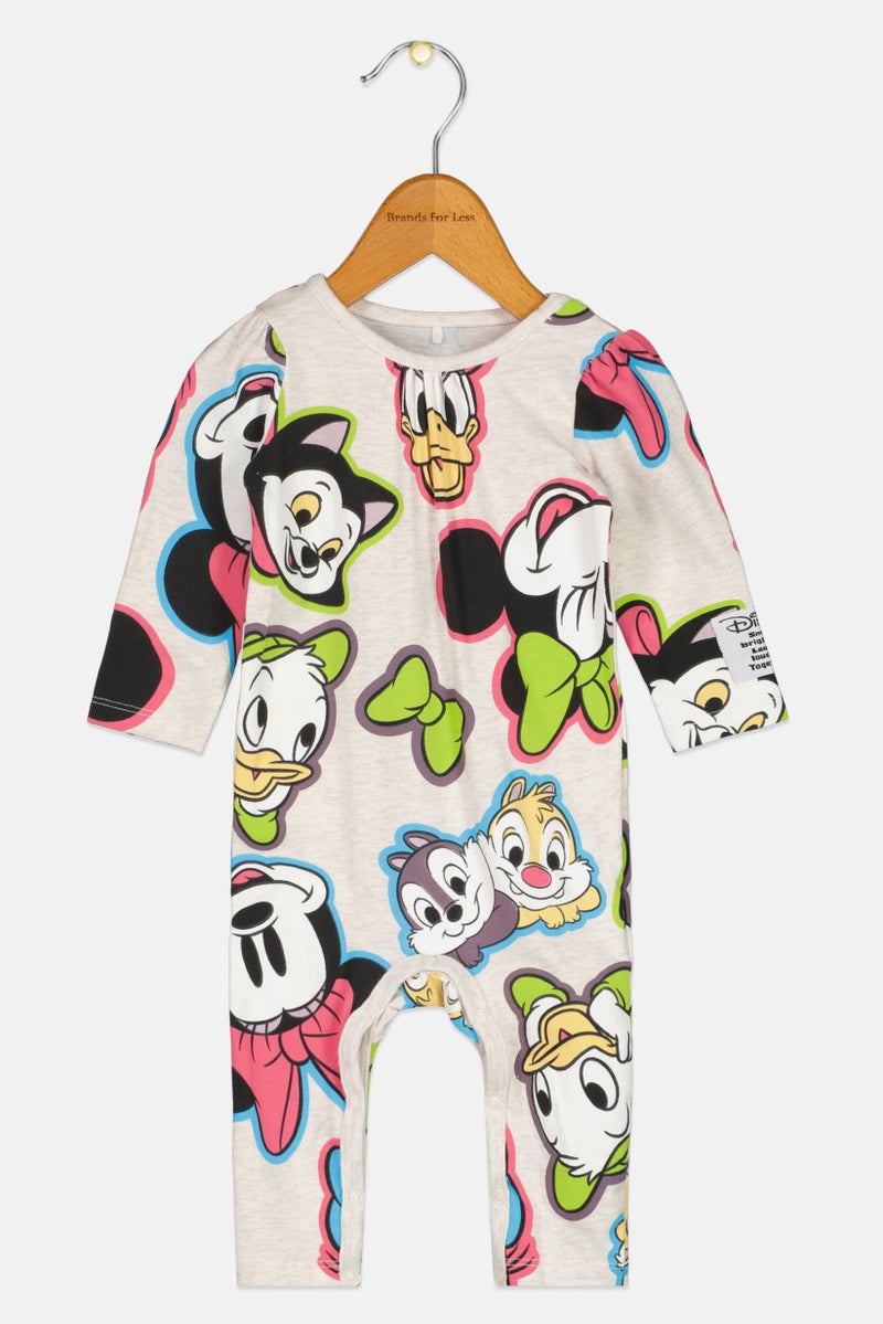 Name It x Disney Toddlers Girl Graphic Print Bodysuit, Multicolor - Image 1