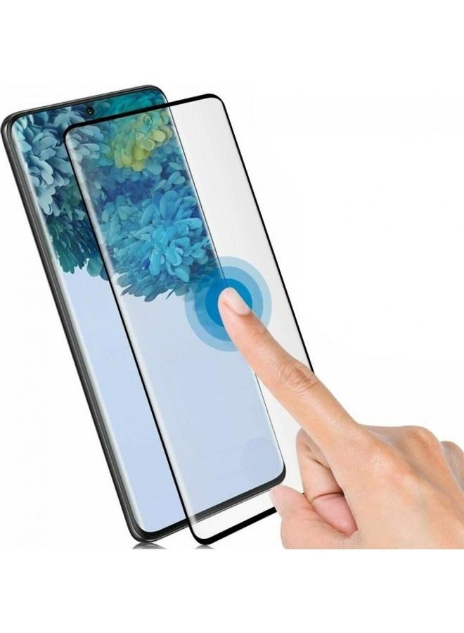 واقي شاشة ثلاثي الأبعاد لهاتف سامسونج جالاكسي S21 بلس شفاف - Image 2