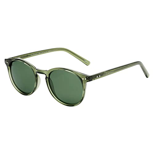 PRIVÉ REVAUX Prive Revaux The Maestro Classic Round Sunglasses – Polarized, 100% UV Protection – For Men & Women – Hunter Green - Image 1