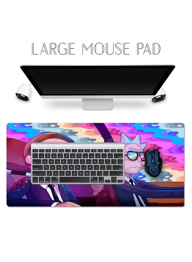 Peachjoy Extra Large Gaming Mouse Pad, Desk Pad, Anti-Slip Rubber Base, Waterproof-Smooth Surface Mouse Mat for Laptop, Computer and PC - Image 4