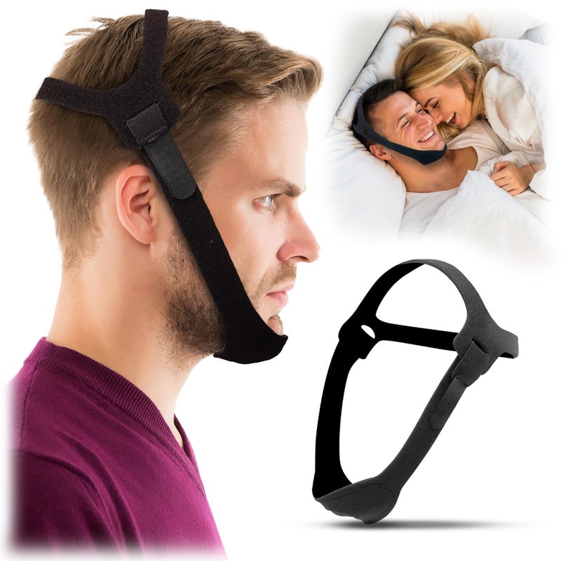 Atavyst Anti Snoring Chin Strap for Men and Women CPAP Users - Airflow Jaw Strap - Effective Snore Solution for Excessive Snoring - Image 1