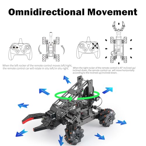 VANLINNY Robotic Arm Kit,STEM Toys Science Kits for Kids Age 8-12,Cool Engineering Building Toys,Educational Projects Set Gifts for 8 9 10 11 12 13 14 Years Old Boys Girls Teens,Birthday Xmas Gifts for Teens - Image 5