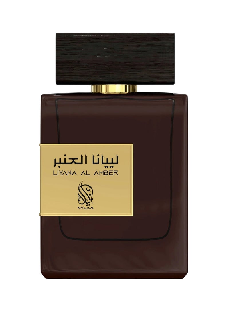 NYLAA Liyana Al Amber Eau De Parfum For Unisex - 100 ML - Image 2