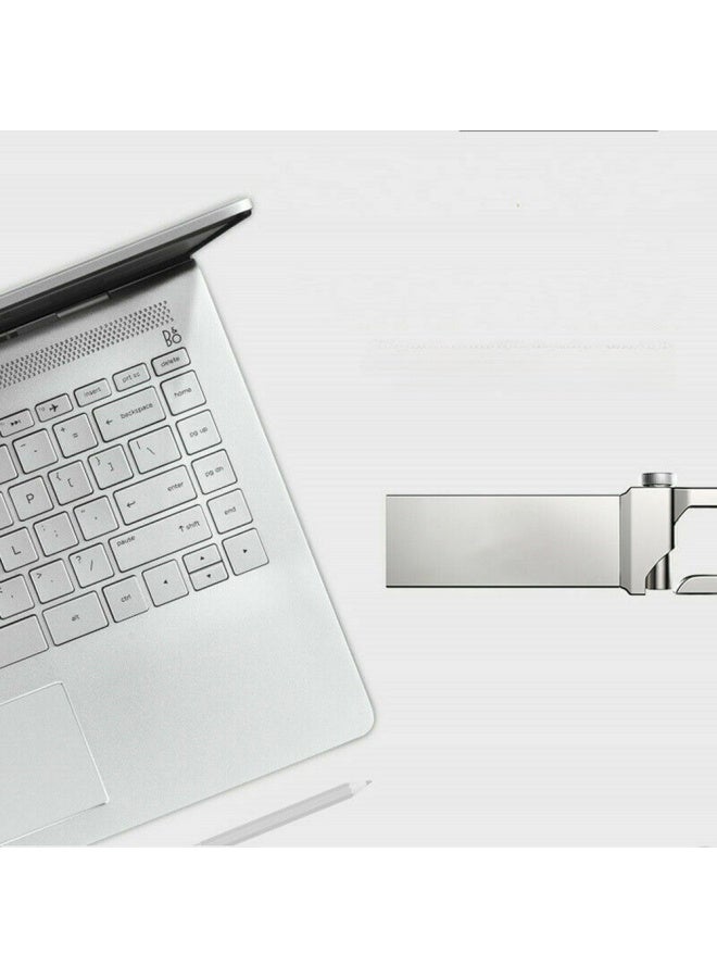 16gb 3.0 Creative Metal Usb Flash Drive Gift Compact Portable Storage Device-Color:Grey-Capacity:16GB  - Image 2