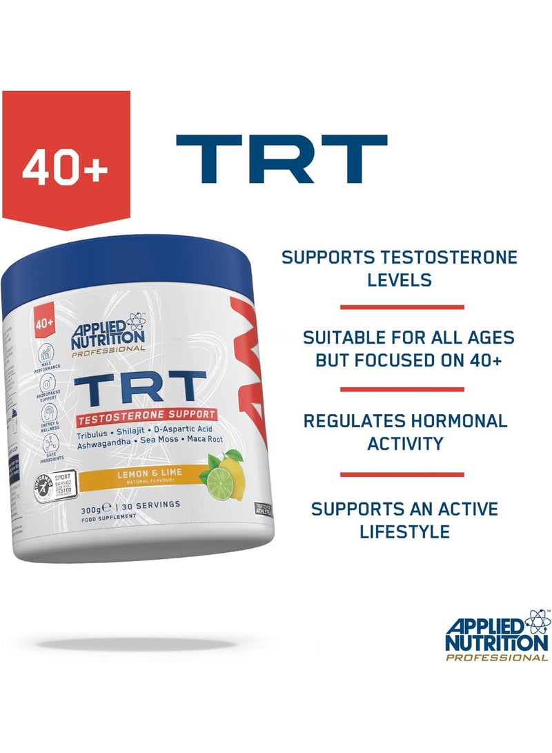 Applied Nutrition TRT Testosterone Hormone Booster | Zinc, Magnesium, D-Aspartic Acid, Maca, Ashwagandha & Sea Moss | Informed Sport – Orange Burst (300g – 30 Servings) - Image 3