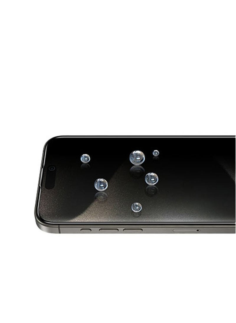 GREEN LION Picasso 3D Glass With Alignment Tray for iPhone 15 Pro - Privacy Black - Image 2